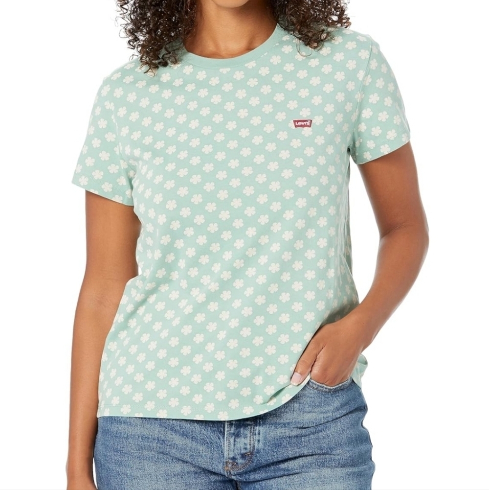 Levi's Women's Mint Floral Tee